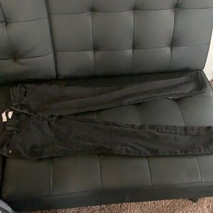 Black jeans size 7 brand no boundaries